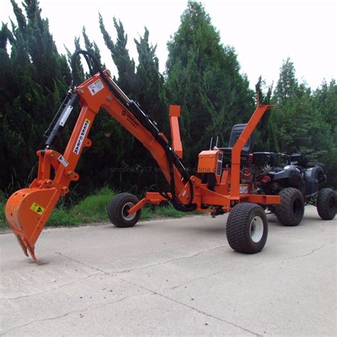 tow behind mini excavator|badger backhoe towable mini excavator.